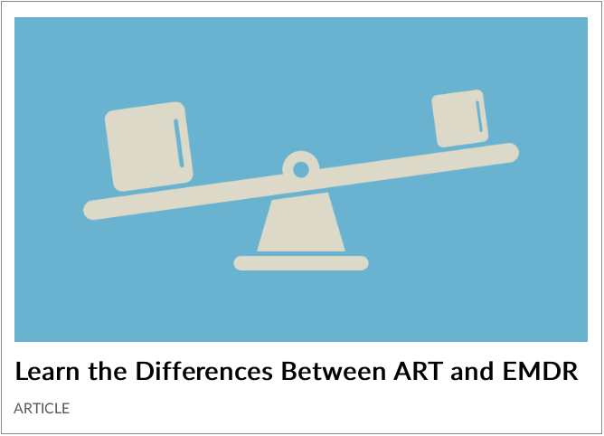 Learn the differences between ART and EMDR